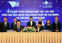 Novaland tài trợ 10 tỷ đồng cho Quỹ phát triển Đại học Quốc gia TP.HCM
