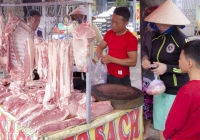 Giá thịt heo bán lẻ tiếp tục tăng nhẹ