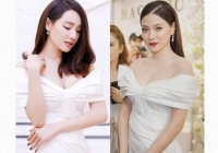 Nhã Phương diện váy đụng hàng mỹ nhân Thái Lan 