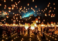 Du lịch Thái Lan tháng 11: Lễ hội thả đèn trời hấp dẫn ở Chiang Mai 