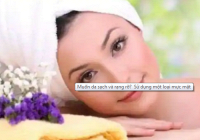 Muốn da mặt sạch và rạng rỡ, hãy dùng nước cân bằng da

