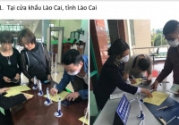 Lo ngại chủng virus corona, các cửa khẩu đồng loạt triển khai việc khai báo y tế