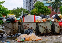 Bãi rác Nam Sơn dừng hoạt động, rác thải chất đống tại Hà Nội