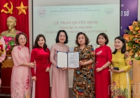 Ra mắt Chi hội Nữ trí thức Viện Khoa học Khí tượng Thủy văn và Biến đổi khí hậu