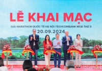 Khai mạc Giải Marathon Quốc tế Hà Nội Techcombank mùa thứ 3