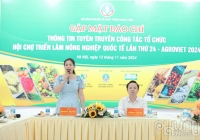 Hội chợ triển lãm nông nghiệp quốc tế lần thứ 24 AgroViet 2024 sắp diễn ra tại Hà Nội