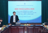 Giải pháp nâng cao hiệu quả hoạt động truyền thông và phổ biến kiến thức của các Tổ chức Khoa học và Công nghệ