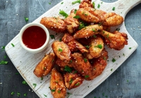 Cánh gà chiên mắm giòn tan, đậm vị