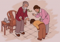 Dạy con lễ phép, kính trên nhường dưới