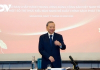 Trí thức, nhà khoa học Việt Nam tại Singapore góp ý phát triển kinh tế bền vững