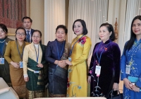 Phó Chủ tịch Quốc hội Nguyễn Thị Thanh gặp Tổng Thư ký Liên hợp quốc và Chủ tịch Đại hội đồng Liên hợp quốc