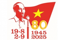 Bộ VHTTDL phê duyệt logo chính thức kỷ niệm 80 năm Cách mạng Tháng Tám và Quốc khánh