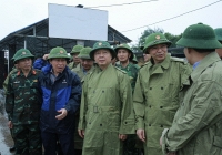 Phó Thủ tướng Trần Hồng Hà kiểm tra công tác phòng, chống bão số 3 tại Hải Phòng