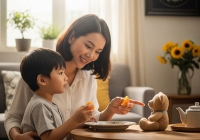 Dạy con biết chia sẻ bài học nền tảng nuôi dưỡng nhân cách