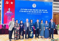 Lãnh đạo Hội nữ Trí Thức Việt Nam tham dự Lễ kỷ niệm 70 năm thành lập  Hội Tổng hội Y học Việt Nam
