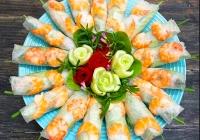 Gỏi cuốn tôm thịt món ăn thanh mát, đủ chất cho ngày hè