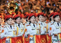Tổng hợp luyện diễu binh, diễu hành tại Quảng trường Ba Đình chuẩn bị cho ngày lễ trọng đại