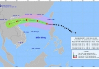 Siêu bão Ragasa, bão số 9, với sức gió giật trên cấp 17, đang tiến thẳng vào vùng biển Bắc Bộ