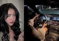 TikToker 2k4 'flex' xế hộp tiền tỷ, hé lộ nghề nghiệp thu nhập khủng 