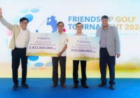 Giải Golf Hữu Nghị Suntory PepsiCo Việt Nam gây quỹ gần 3 tỷ đồng cho bệnh nhi ung thư và học sinh chịu ảnh hưởng bão lũ