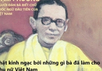 Đạm Phương nữ sử - nữ kí giả Việt Nam tiên phong đấu tranh vì sự tiến bộ của phụ nữ