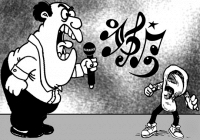 Một khi hàng xóm ham ca hát