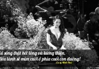 Ca sỹ Minh Thu: Cứ sống thật lương thiện, điều lành sẽ ở phía cuối con đường!