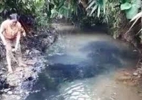 Tổng cục Môi trường: Có người đổ trộm dầu làm ô nhiễm nguồn nước 