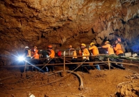 Hang Tham Luang chính thức chào đón khách tham quan sau vụ giải cứu đội bóng nhí Thái Lan