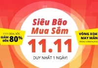 Tin sớm ngày 11/11/2019: Canh sale, vợt sale nhân ngày độc thân