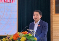 Chủ tịch UBND TP Hà Nội trả lời đến 2022 sẽ xử lý được vấn đề nước thải sông Tô Lịch