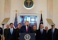 Tổng thống Donal Trump tuyên bố đang xem xét các lựa chọn để đáp trả Iran