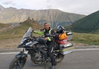 Hành trình xuyên lục địa Á – Âu bằng moto của người đàn ông 66 tuổi