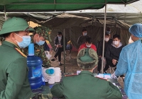 Người phụ nữ bỏ trốn sang Trung Quốc đã được đưa về khu cách ly mới