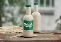 Carlsberg và Coca-Cola sử dụng vỏ chai từ nguyên liệu thực vật, có thể tự phân hủy