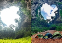 Xôn xao thông tin về 'hố tử thần' cao nhất Việt Nam ở Phong Nha - Kẻ Bàng