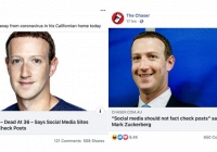 Hai trang tin của Úc đăng tin Mark Zuckerberg qua đời để thử thách Facebook