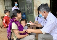 Gia Lai: 13 ca nhiễm bạch hầu trong 1 làng