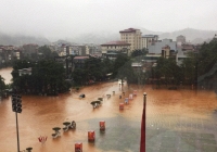 Ngập lụt ở TP Hà Giang không phải do ảnh hưởng bởi hình thái gây mưa lũ tại Trung Quốc