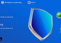 Ứng dụng 'Khẩu trang điện tử Bluezone' cảnh báo tiếp xúc gần ca nhiễm Covid-19