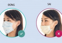 Khuyến cáo những sai lầm khi đeo khẩu trang phòng dịch