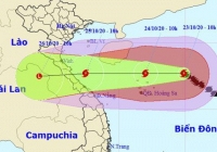 Trong 24 - 48 giờ tới, bão số 8 suy yếu và đi vào vùng biển các tỉnh từ Hà Tĩnh đến Quảng Trị