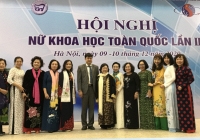 Hội Nữ Trí thức Việt Nam tổ chức thành công Hội nghị Nữ khoa học toàn quốc lần thứ II