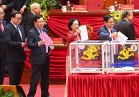 Bà Trương Thị Mai - ủy viên nữ duy nhất trong Bộ Chính trị khóa XIII.