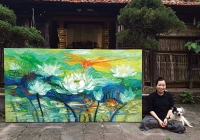 Họa sĩ Bình Nhi: Tôi chợt thấy mình là mây trời, hoa cỏ và côn trùng!