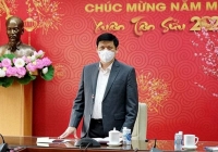 Bộ trưởng Bộ Y tế: 'Dịch Covid-19 không thể kết thúc được trong 6 tháng đầu 2021'