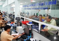 Người dân có thể mua xe mới, khai báo mất xe qua hệ thống online 