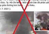 TP Hồ Chí Minh phản hồi thông tin sai sự thật về việc người dân bức xúc tự thiêu