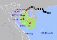 Áp thấp nhiệt đới cách Quảng Ninh 40km, các tỉnh Bắc Bộ mưa rất lớn