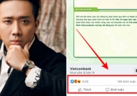 CĐM tràn vào Fanpage Vietcombank tranh cãi 'nảy lửa' về sao kê từ thiện của Trấn Thành